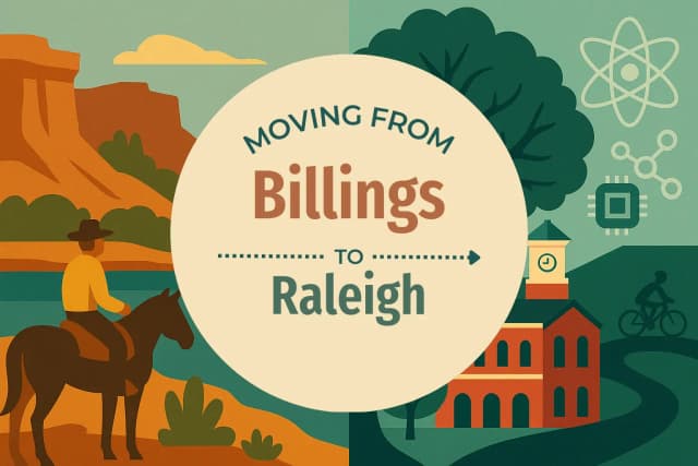 Moving from Billings to Raleigh