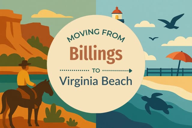 Moving from Billings to Virginia Beach