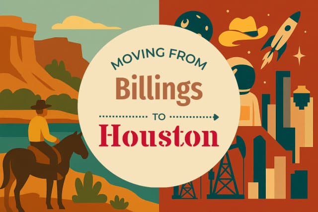 Moving from Billings to Houston