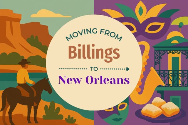 Moving from Billings to New Orleans