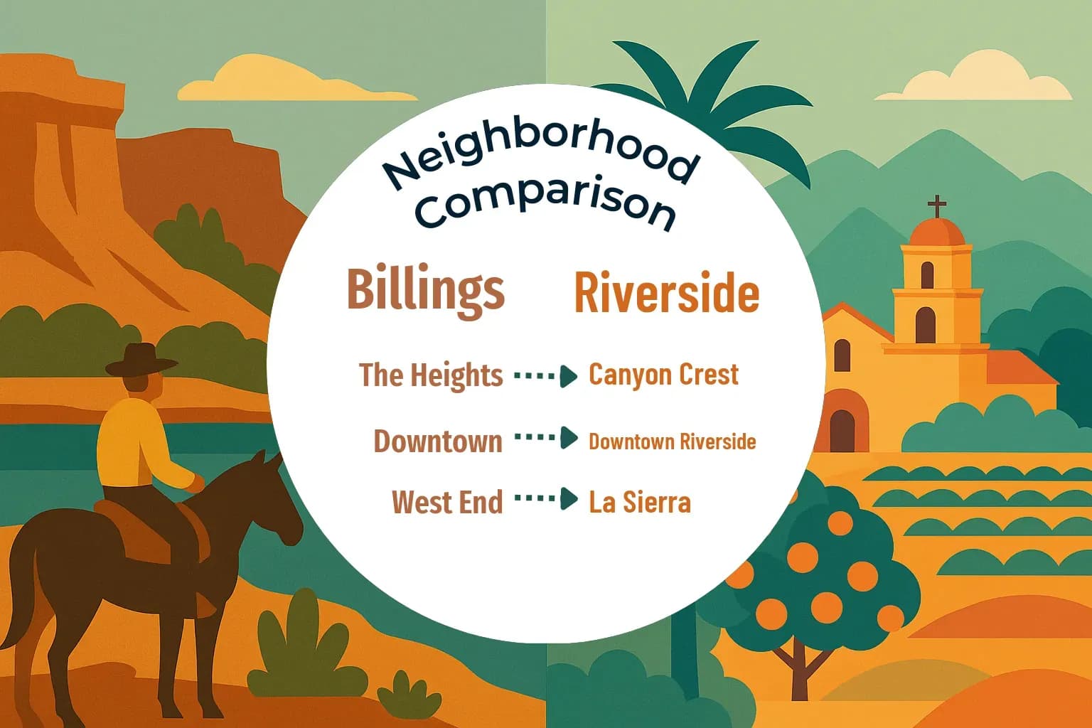 Billings vs Riverside Neighborhood Comparison