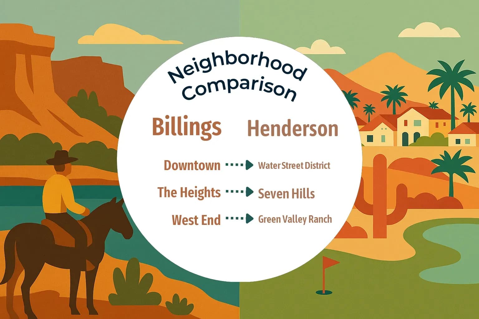 Billings vs Henderson Neighborhood Comparison