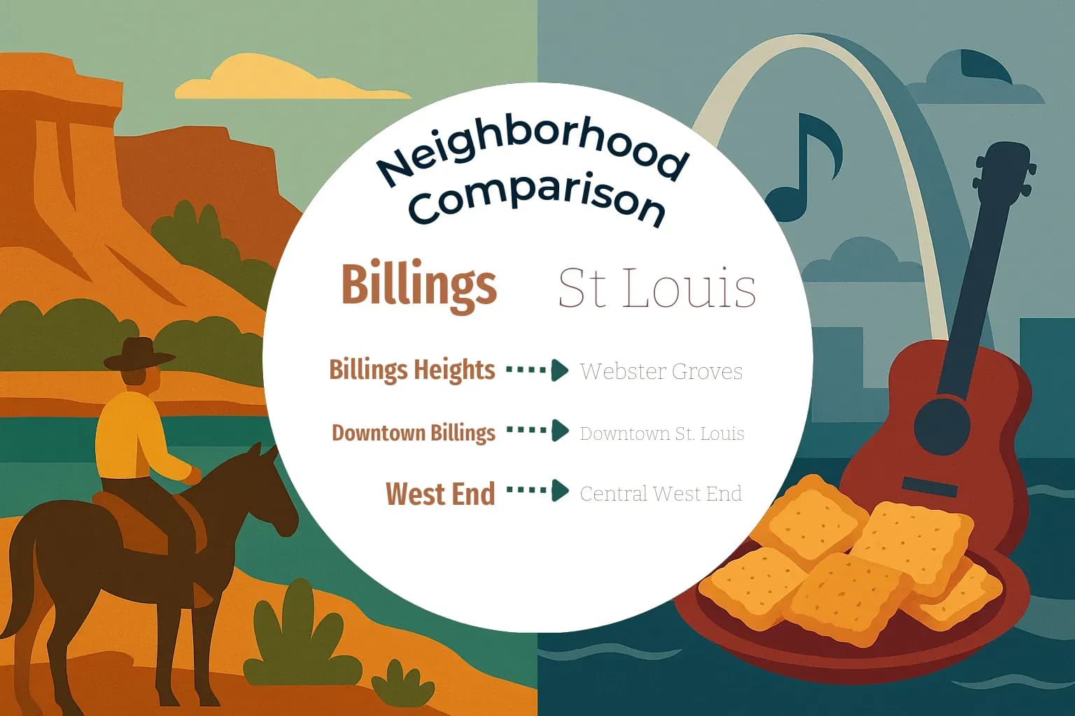 Billings vs St. Louis Neighborhood Comparison
