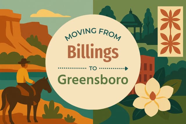 Moving from Billings to Greensboro