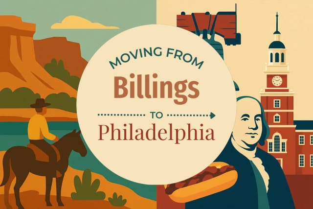 Moving from Billings to Philadelphia