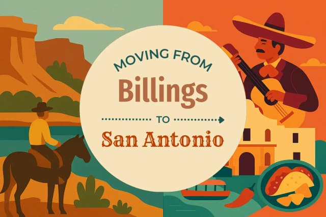 Moving from Billings to San Antonio