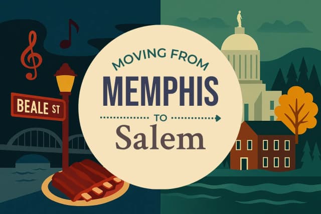 Moving from Memphis to Salem