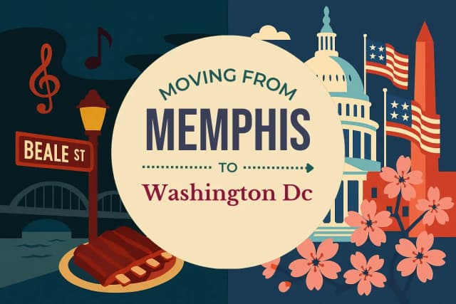 Moving from Memphis to Washington DC