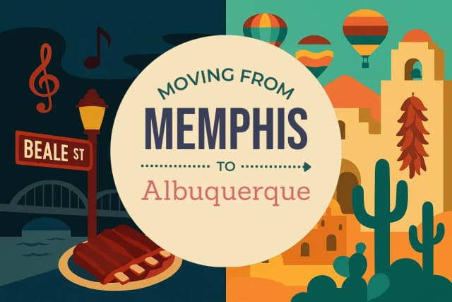 Moving from Memphis to Albuquerque
