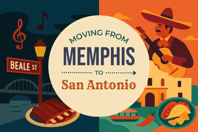 Moving from Memphis to San Antonio