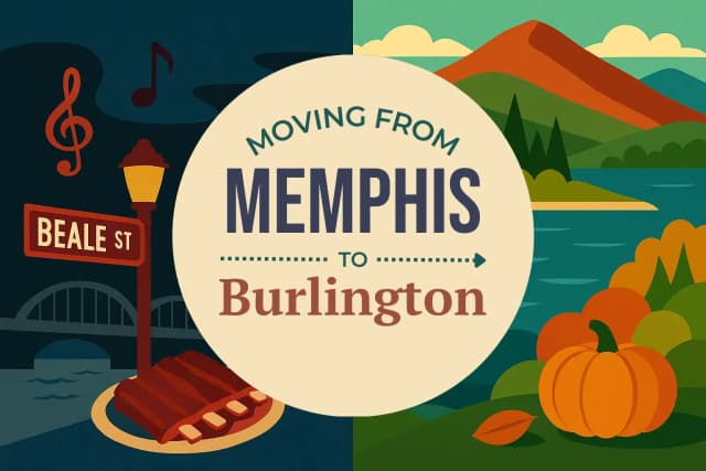 Moving from Memphis to Burlington