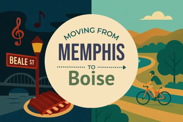 Moving from Memphis to Boise