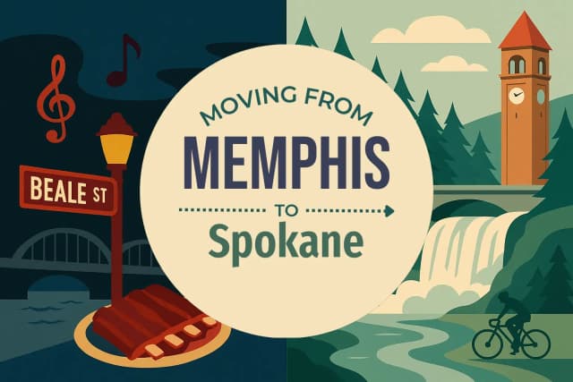 Moving from Memphis to Spokane