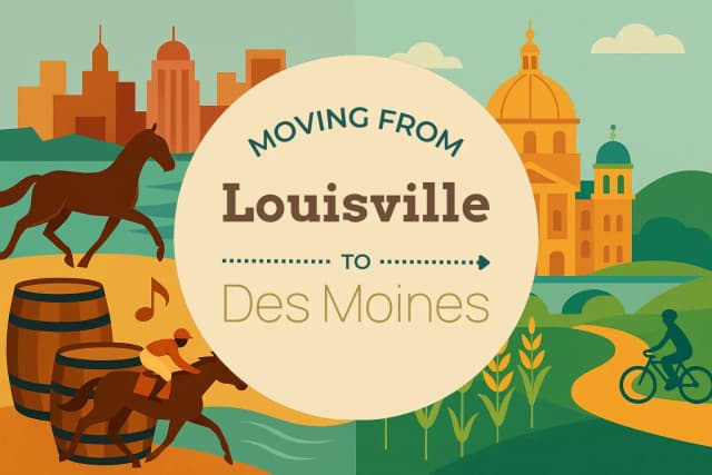 Moving from Louisville to Des Moines