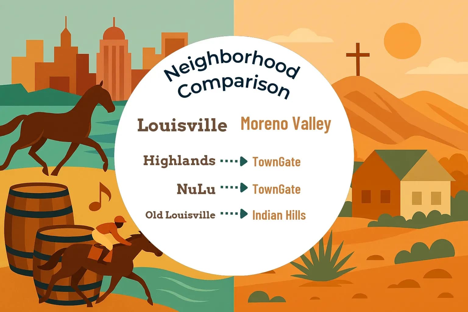 Louisville vs Moreno Valley Neighborhood Comparison