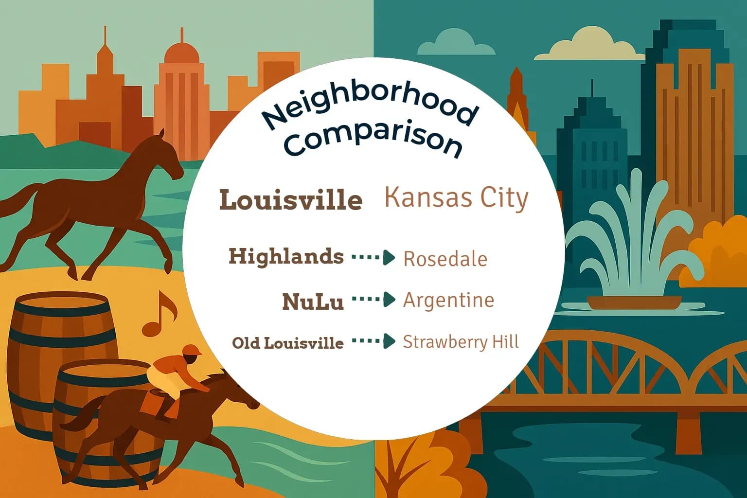 Louisville vs Kansas City Neighborhood Comparison