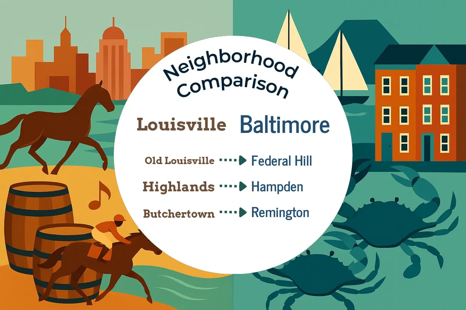 Louisville vs Baltimore Neighborhood Comparison