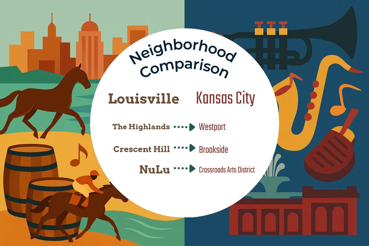 Louisville vs Kansas City Neighborhood Comparison