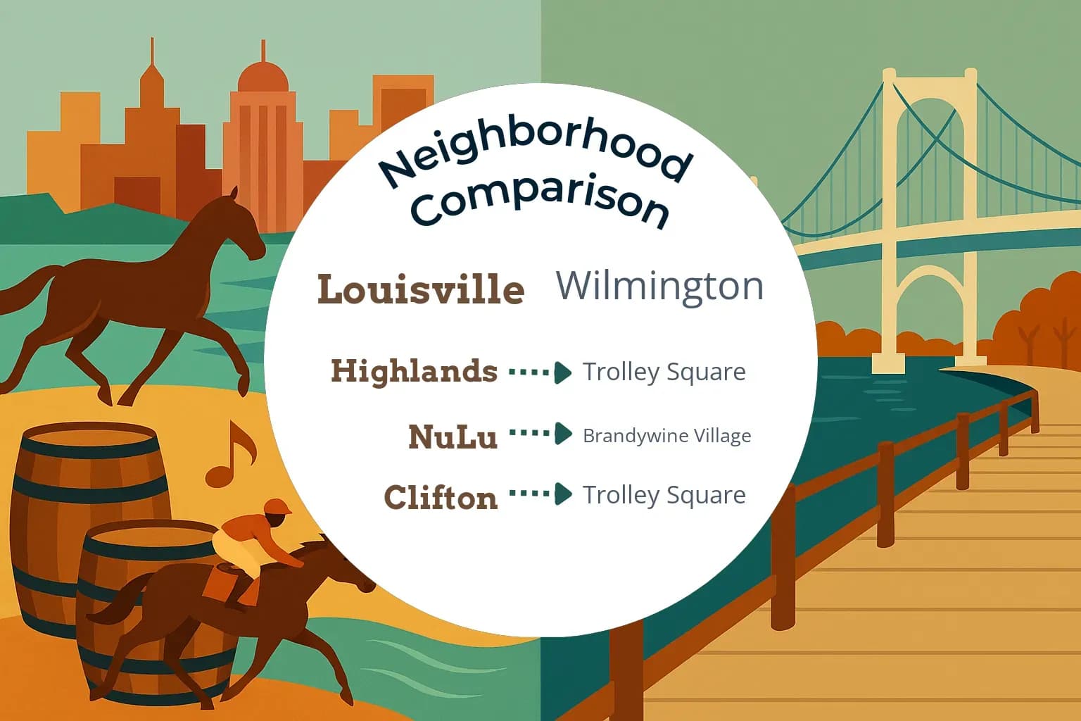 Louisville vs Wilmington Neighborhood Comparison