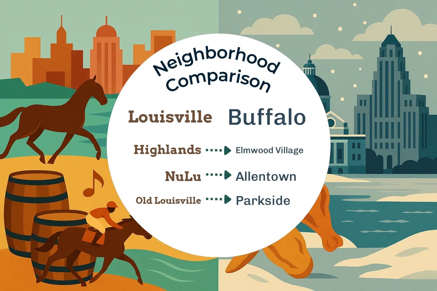 Louisville vs Buffalo Neighborhood Comparison
