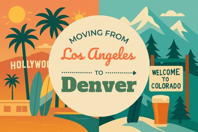 Moving from Los Angeles to Denver