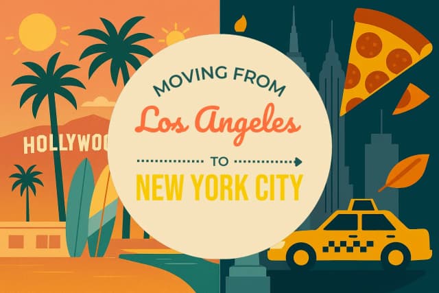 Moving from Los Angeles to New York City