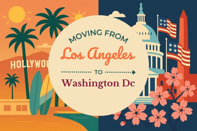 Moving from Los Angeles to Washington DC