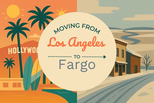 Moving from Los Angeles to Fargo