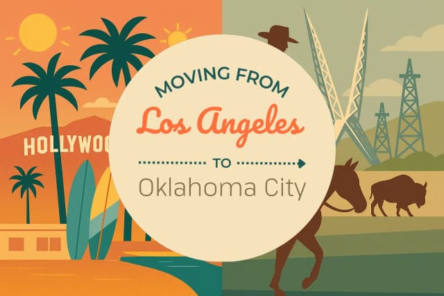 Moving from Los Angeles to Oklahoma City