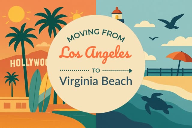 Moving from Los Angeles to Virginia Beach