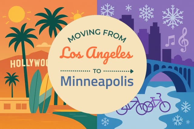 Moving from Los Angeles to Minneapolis