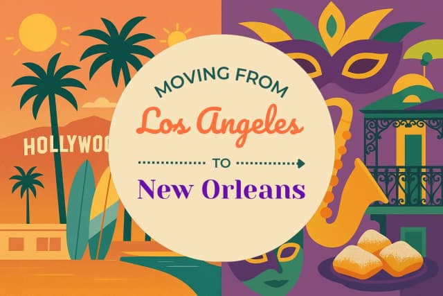 Moving from Los Angeles to New Orleans