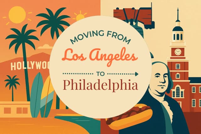Moving from Los Angeles to Philadelphia