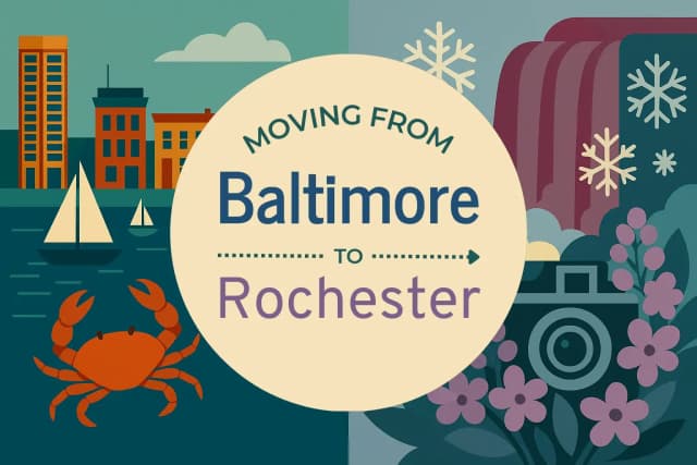 Moving from Baltimore to Rochester