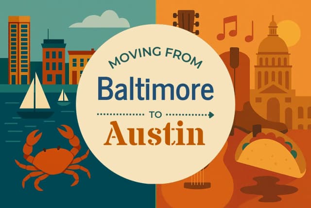 Moving from Baltimore to Austin