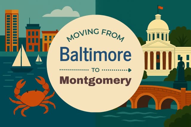 Moving from Baltimore to Montgomery