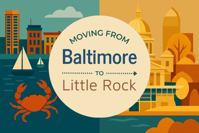 Moving from Baltimore to Little Rock