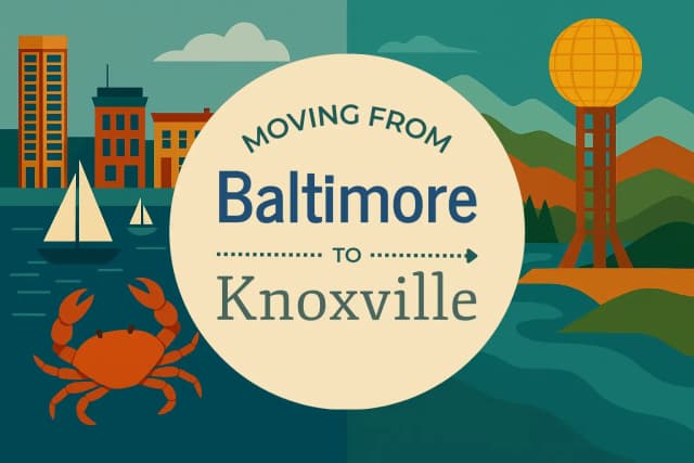 Moving from Baltimore to Knoxville
