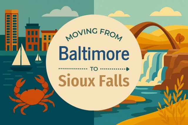 Moving from Baltimore to Sioux Falls
