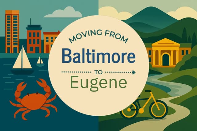 Moving from Baltimore to Eugene
