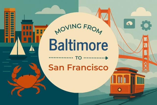 Moving from Baltimore to San Francisco