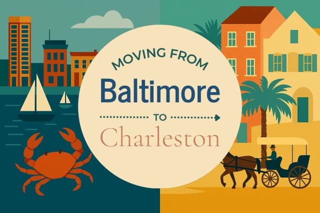 Moving from Baltimore to Charleston
