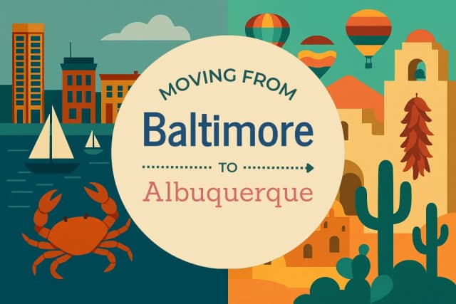Moving from Baltimore to Albuquerque