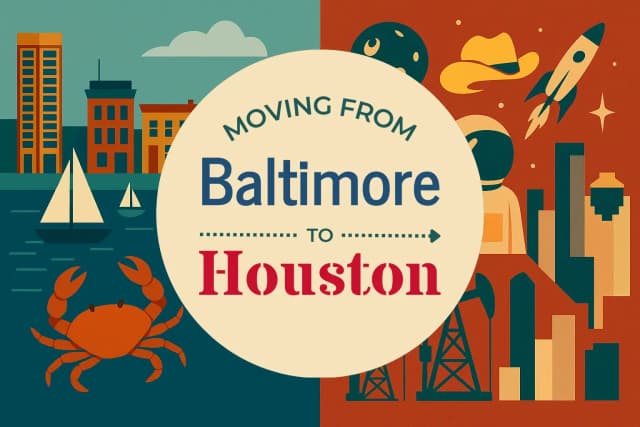 Moving from Baltimore to Houston
