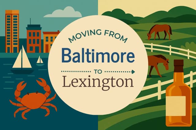 Moving from Baltimore to Lexington