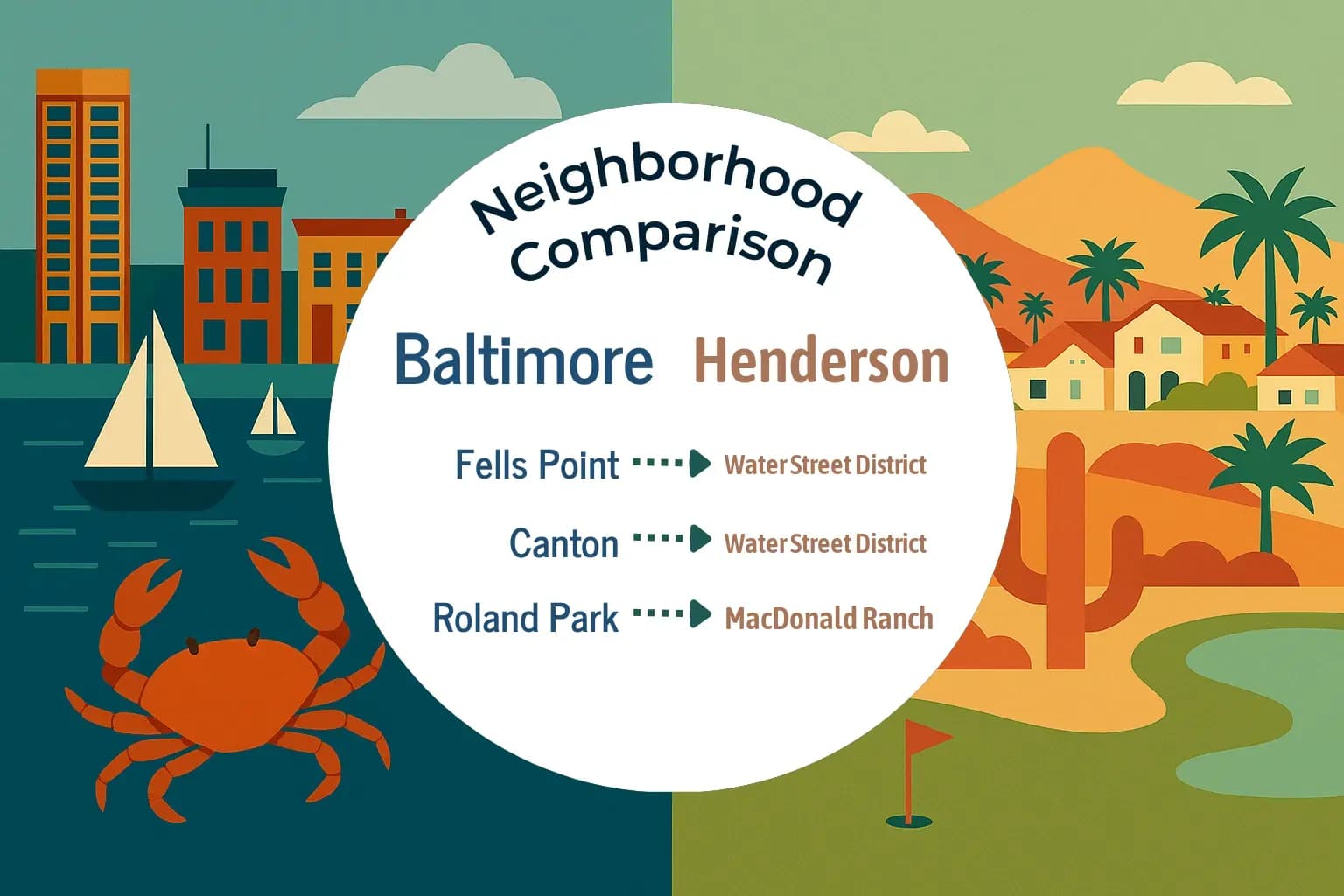 Baltimore vs Henderson Neighborhood Comparison