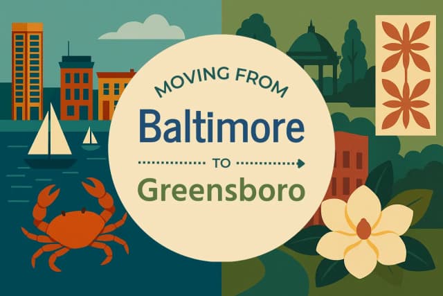 Moving from Baltimore to Greensboro