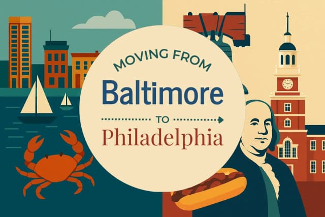 Moving from Baltimore to Philadelphia