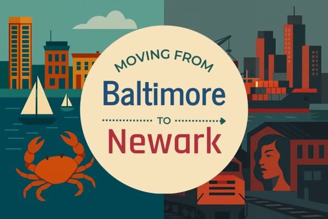 Moving from Baltimore to Newark
