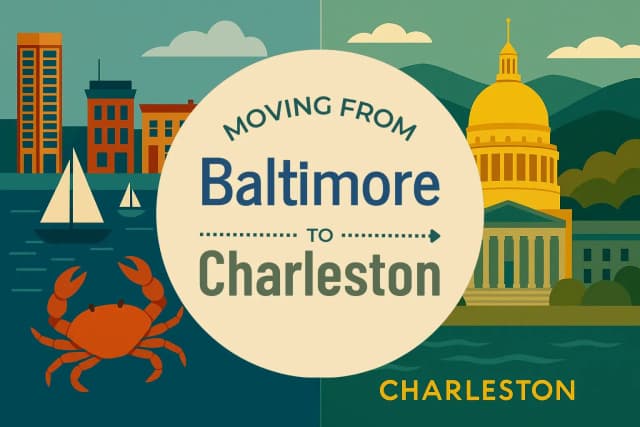 Moving from Baltimore to Charleston